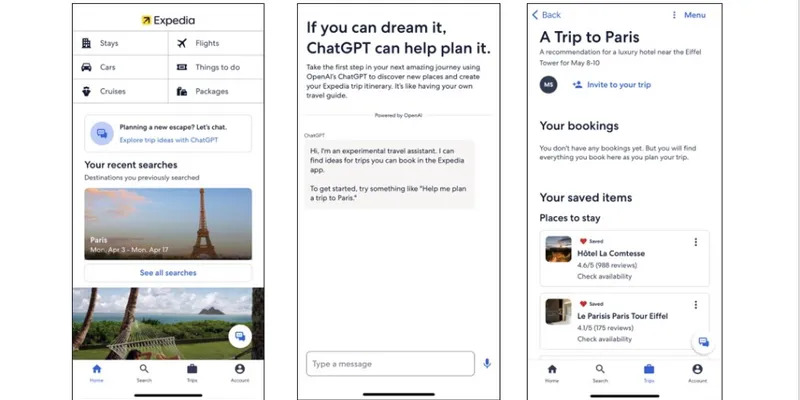 Expedia launches ChatGPT journey planner