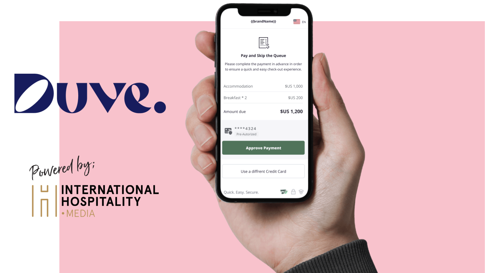 Duve partners with International Hospitality Media