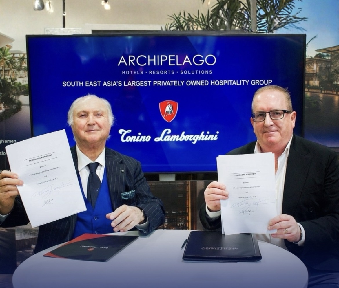 Archipelago partners with Tonino Lamborghini on hotel residences